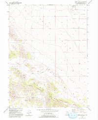 Download a high-resolution, GPS-compatible USGS topo map for Tabbys Peak SE, UT (1993 edition)