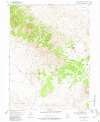 Download a high-resolution, GPS-compatible USGS topo map for Tabbys Peak SW, UT (1982 edition)