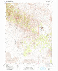 Download a high-resolution, GPS-compatible USGS topo map for Tabbys Peak SW, UT (1993 edition)