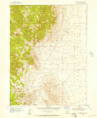 Download a high-resolution, GPS-compatible USGS topo map for Tabbys Peak, UT (1956 edition)