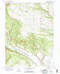 Download a high-resolution, GPS-compatible USGS topo map for Talmage, UT (1967 edition)