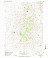 Download a high-resolution, GPS-compatible USGS topo map for Tangent Peak, UT (1983 edition)