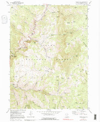 Download a high-resolution, GPS-compatible USGS topo map for Temple Peak, UT (1991 edition)