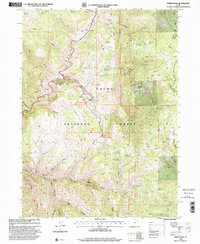 Download a high-resolution, GPS-compatible USGS topo map for Temple Peak, UT (2001 edition)
