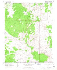Download a high-resolution, GPS-compatible USGS topo map for Tenmile Flat, UT (1965 edition)