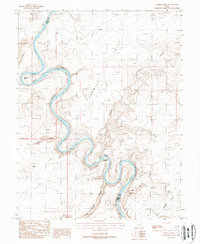Download a high-resolution, GPS-compatible USGS topo map for Tenmile Point, UT (1988 edition)