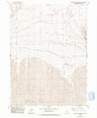 Download a high-resolution, GPS-compatible USGS topo map for Terrace Mountain West, UT (1992 edition)