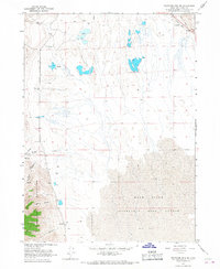 preview thumbnail of historical topo map of Box Elder County, UT in 1966