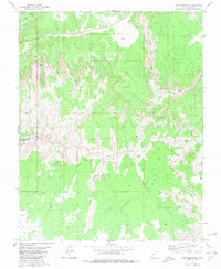 Download a high-resolution, GPS-compatible USGS topo map for The Barracks, UT (1980 edition)