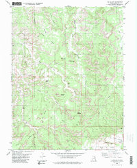 Download a high-resolution, GPS-compatible USGS topo map for The Blocks, UT (1983 edition)