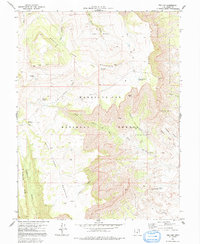 Download a high-resolution, GPS-compatible USGS topo map for The Cap, UT (1991 edition)