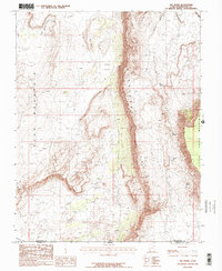 Download a high-resolution, GPS-compatible USGS topo map for The Divide, UT (1987 edition)