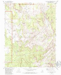 Download a high-resolution, GPS-compatible USGS topo map for The Guardian Angels, UT (1986 edition)