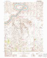 Download a high-resolution, GPS-compatible USGS topo map for The Loop, UT (1988 edition)