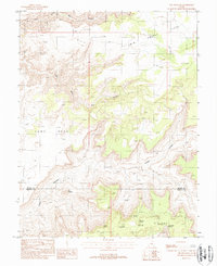 Download a high-resolution, GPS-compatible USGS topo map for The Pinnacle, UT (1988 edition)