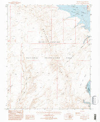 Download a high-resolution, GPS-compatible USGS topo map for The Rincon NE, UT (1995 edition)
