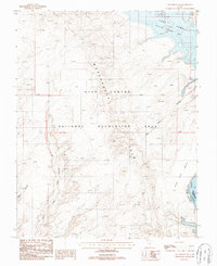 Download a high-resolution, GPS-compatible USGS topo map for The Rincon NE, UT (1987 edition)