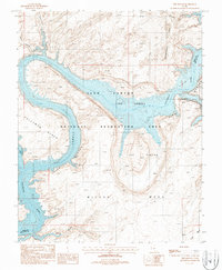 Download a high-resolution, GPS-compatible USGS topo map for The Rincon, UT (1988 edition)