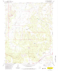 Download a high-resolution, GPS-compatible USGS topo map for The Wickiup, UT (1983 edition)