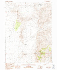 Download a high-resolution, GPS-compatible USGS topo map for Thompson Knoll, UT (1991 edition)