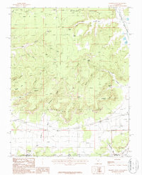 Download a high-resolution, GPS-compatible USGS topo map for Thompson Point, UT (1987 edition)