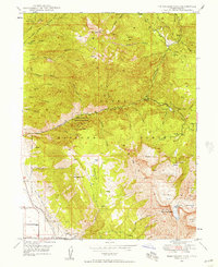 Download a high-resolution, GPS-compatible USGS topo map for Timpanogos Cave, UT (1957 edition)