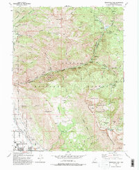 Download a high-resolution, GPS-compatible USGS topo map for Timpanogos Cave, UT (1993 edition)