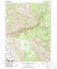 Download a high-resolution, GPS-compatible USGS topo map for Timpanogos Cave, UT (1993 edition)