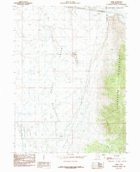 Download a high-resolution, GPS-compatible USGS topo map for Timpie, UT (1985 edition)