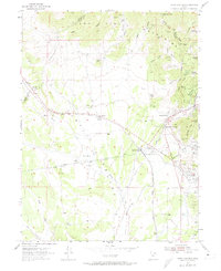 Download a high-resolution, GPS-compatible USGS topo map for Tintic Junction, UT (1974 edition)