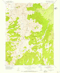 Download a high-resolution, GPS-compatible USGS topo map for Tintic Mountain, UT (1956 edition)