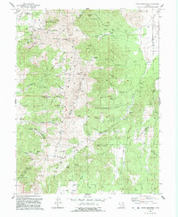 Download a high-resolution, GPS-compatible USGS topo map for Tintic Mountain, UT (1992 edition)