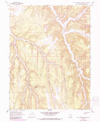 Download a high-resolution, GPS-compatible USGS topo map for Tom Patterson Canyon, UT (1987 edition)