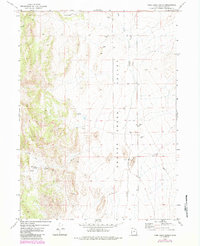 Download a high-resolution, GPS-compatible USGS topo map for Toms Cabin Spring, UT (1984 edition)