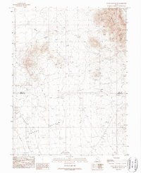 Download a high-resolution, GPS-compatible USGS topo map for Topaz Mountain SW, UT (1989 edition)
