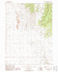 Download a high-resolution, GPS-compatible USGS topo map for Topaz Mountain West, UT (1989 edition)