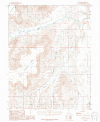 Download a high-resolution, GPS-compatible USGS topo map for Town Point, UT (1987 edition)