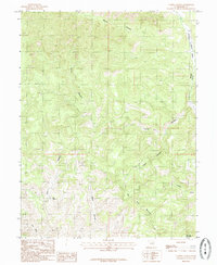 Download a high-resolution, GPS-compatible USGS topo map for Turtle Canyon, UT (1985 edition)