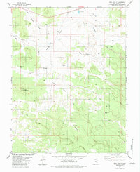 Download a high-resolution, GPS-compatible USGS topo map for Twin Knolls, UT (1983 edition)