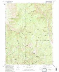 Download a high-resolution, GPS-compatible USGS topo map for Twin Peaks, UT (1994 edition)