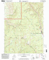 Download a high-resolution, GPS-compatible USGS topo map for Twin Peaks, UT (2000 edition)