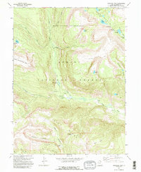 Download a high-resolution, GPS-compatible USGS topo map for Tworoose Pass, UT (1995 edition)