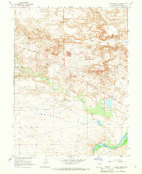 Download a high-resolution, GPS-compatible USGS topo map for Uteland Butte, UT (1966 edition)