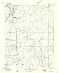 Download a high-resolution, GPS-compatible USGS topo map for Verdure 2 NE, UT (1958 edition)