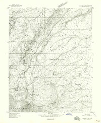 Download a high-resolution, GPS-compatible USGS topo map for Verdure 2 NW, UT (1958 edition)