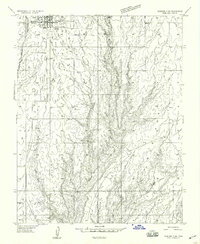 preview thumbnail of historical topo map of San Juan County, UT in 1959