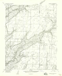 Download a high-resolution, GPS-compatible USGS topo map for Verdure 4 NE, UT (1958 edition)