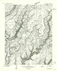 Download a high-resolution, GPS-compatible USGS topo map for Verdure 4 NW, UT (1955 edition)
