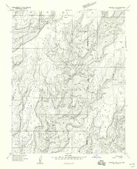 Download a high-resolution, GPS-compatible USGS topo map for Verdure 4 SE, UT (1958 edition)
