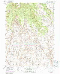 Download a high-resolution, GPS-compatible USGS topo map for Vernal NW, UT (1984 edition)